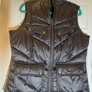 Barbour Women's Charcoal Quilted Vest